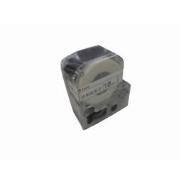 Varimark威碼18xtk標簽機專用色帶評測 18mm透明底黑字打造防水防油長效標識方案